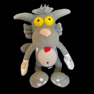 12 inch Scratchy the Cat plush stuffed animal from The Simpsons